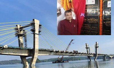 ಐತಿಹಾಸಿಕ ಸಿಗಂದೂರು ಸೇತುವೆ ಲೋಕಾರ್ಪಣೆ ಮಾಡಿದ ನಿತಿನ್‌ ಗಡ್ಕರಿ