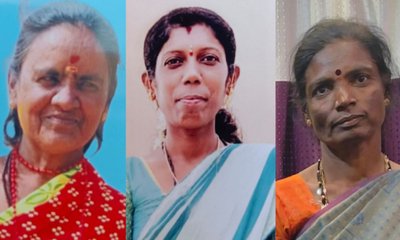 ಚಿಕ್ಕಬಳ್ಳಾಪುರದ ಬಳಿ ಓಮ್ನಿ- ಗೂಡ್ಸ್ ವಾಹನ ಡಿಕ್ಕಿಯಾಗಿ ಮೂವರ ಸಾವು