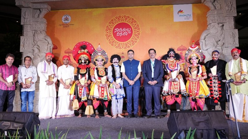 _ Dasara at Bengaluru airport (2)