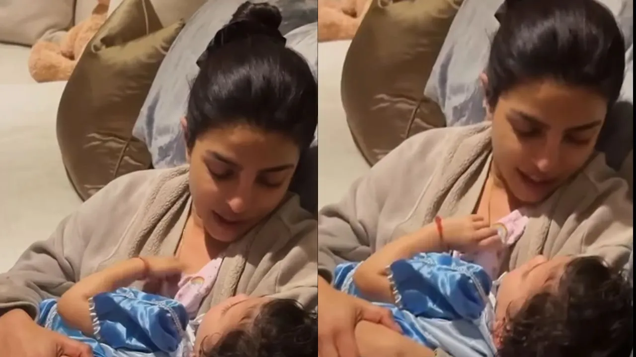 Priyanka Chopra: ಮಗಳಿಗೆ 'ಸರ್ವ ಮಂಗಲ ಮಾಂಗಲ್ಯೇʼ ಶ್ಲೋಕ ಹೇಳಿಕೊಟ್ಟ ಪ್ರಿಯಾಂಕಾ ಚೋಪ್ರಾ; ನೆಟ್ಟಿಗರಿಂದ ಮೆಚ್ಚುಗೆ