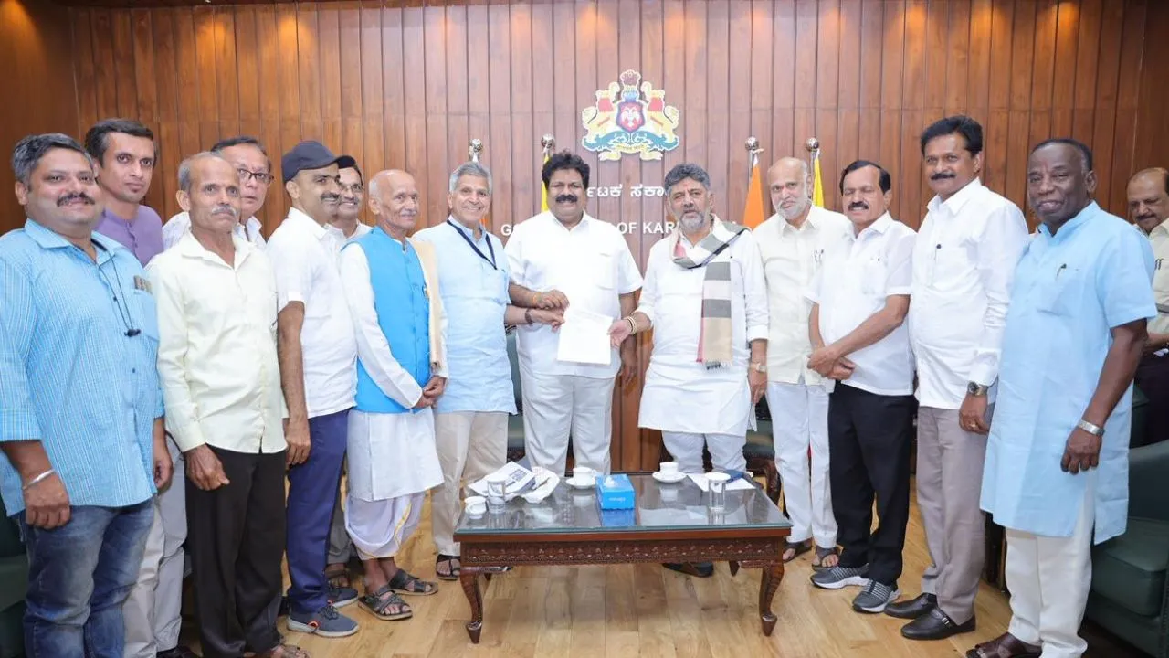 ಬೇಡ್ತಿ-ವರದಾ ನದಿ, ಅಘನಾಶಿನಿ-ವೇದಾವತಿ ನದಿ ಜೋಡಣೆ ಯೋಜನೆ ಕೈಬಿಡಿ; ಡಿಸಿಎಂ ಡಿಕೆಶಿಗೆ ಮನವಿ ಸಲ್ಲಿಕೆ