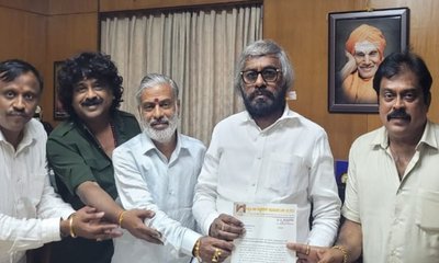 ವಿಷ್ಣು ಸ್ಮಾರಕಕ್ಕೆ 15 ಗುಂಟೆ ಜಾಗ ನೀಡಿ; ಸಚಿವ ಖಂಡ್ರೆಗೆ ನಿರ್ಮಾಪಕರ ಮನವಿ