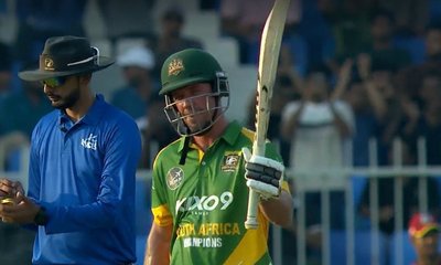 WCL 2026: 39 ಎಸೆತಗಳಲ್ಲಿ  70  ರನ್‌ ಚಚ್ಚಿದ ಎಬಿ ಡಿ ವಿಲಿಯರ್ಸ್‌!