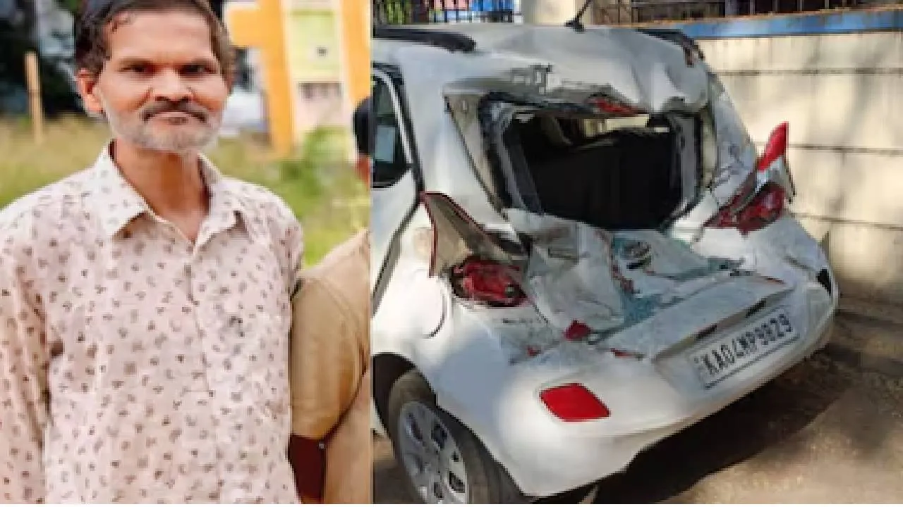 Car Accident: ಸಾವಿಗೆ ಹೋಗಿ ಬರುತ್ತಿದ್ದ ವ್ಯಕ್ತಿಗೆ ಆಕ್ಸಿಡೆಂಟ್‌, ಪತ್ನಿಯ ಎದುರೇ ಮರಣ