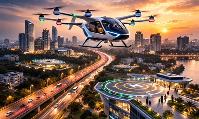 ಭಾರತದಲ್ಲಿ ಮೊದಲ AI ಆಧಾರಿತ ಏರ್ ಟ್ಯಾಕ್ಸಿ ಅನಾವರಣ