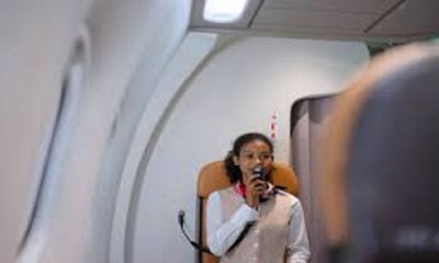 ವಿಮಾನದಲ್ಲಿ ಧ್ವನಿವರ್ಧಕ ವ್ಯವಸ್ಥೆ