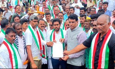 ಎ.ಕೆ.ಆರ್.ಎಸ್ ರೈತ ಸಂಘದಿಂದ ಪ್ರತಿಭಟನೆ