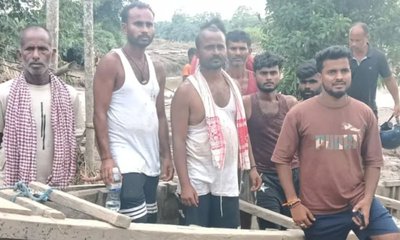 ಅಸ್ಸಾಂ ಪ್ರವಾಹ ಸಂತ್ರಸ್ತರ ರಕ್ಷಕ ಯುವಕನ ಸಾಹಸಗಾಥೆ