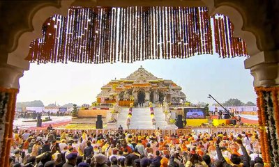 ಅಯೋಧ್ಯೆ ರಾಮಮಂದಿರ ಧ್ವಜಾರೋಹಣಕ್ಕೆ ಕರ್ನಾಟಕದ್ದೇ ಹೂವು!