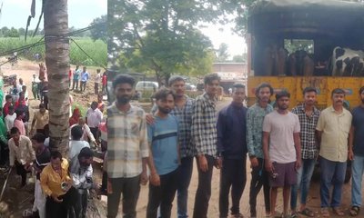 ಗೋರಕ್ಷಣೆ ಮಾಡಿದ ಹಿಂದೂ ಕಾರ್ಯಕರ್ತರನ್ನು ಮರಕ್ಕೆ ಕಟ್ಟಿಹಾಕಿ ಹಲ್ಲೆ
