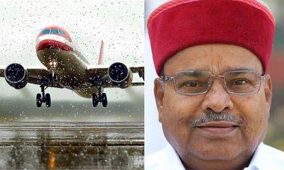 ಭಾರಿ ಮಳೆ; ರಾಜ್ಯಪಾಲರಿದ್ದ ವಿಮಾನ ಮಂಗಳೂರಿಗೆ ವಾಪಸ್!