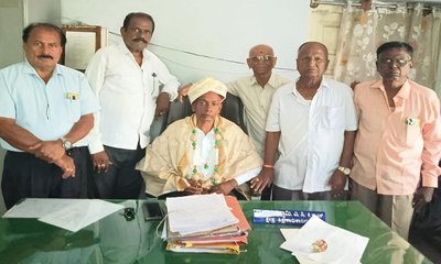 ನೂತನ ಬಿ ಇ ಓ ರವರಿಗೆ ನಿವೃತ್ತ ನೌಕರರ ಸಂಘದ ವತಿಯಿಂದ ಸನ್ಮಾನ