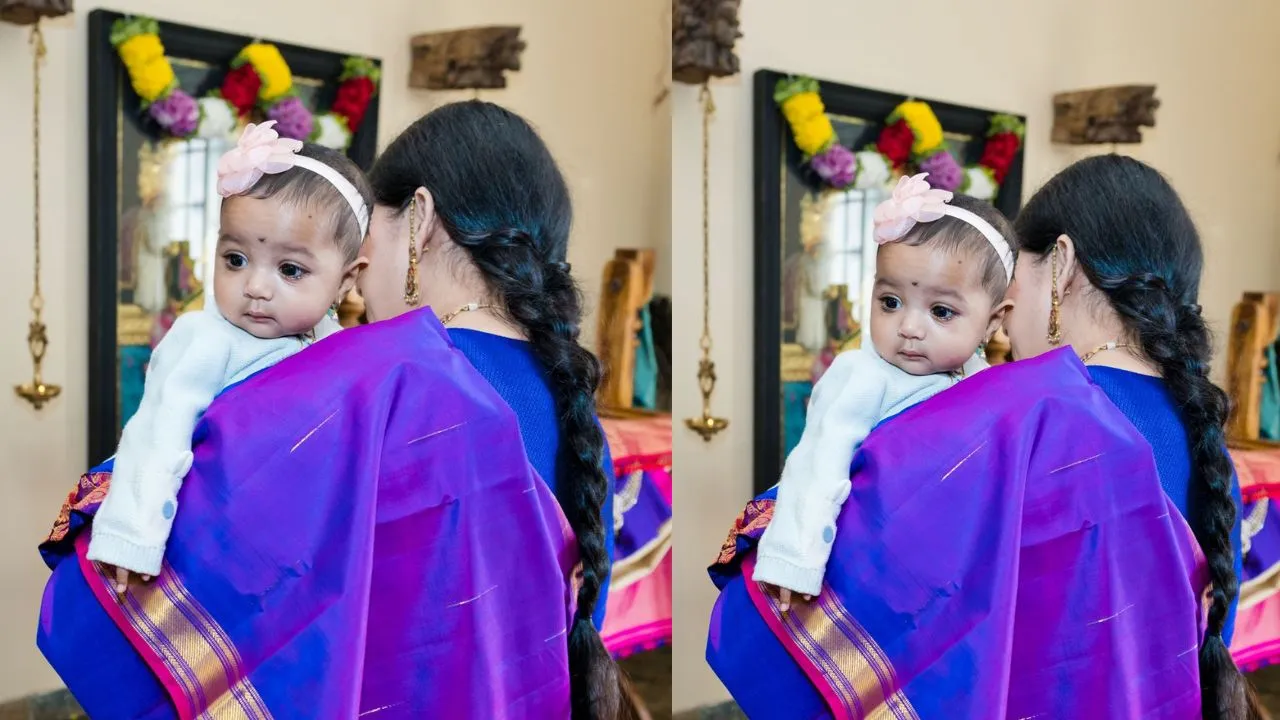 Bhavana Ramanna: ನಟಿ ಭಾವನಾ ರಾಮಣ್ಣ ಮಗಳ ನಾಮಕರಣ ಸಂಭ್ರಮ: ಅಜ್ಜಿಯ ಹೆಸರಿಟ್ಟ ನಟಿ! - Image 5