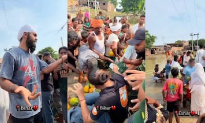 ಶಿಸ್ತು ಕಾಪಾಡದೇ ಹಣ್ಣುಗಳನ್ನು ಕಸಿದುಕೊಂಡ ಬಿಹಾರದ ನೆರೆ ಸಂತ್ರಸ್ತರು!