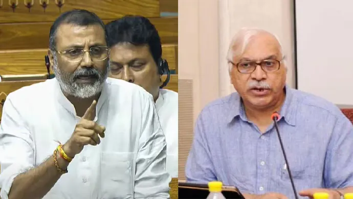 Nishikant Dubey Controversy: ಚುನಾವಣಾ ಆಯುಕ್ತರಲ್ಲ, ಮುಸ್ಲಿಂ ಆಯುಕ್ತ- ಮತ್ತೆ ನಾಲಿಗೆ ಹರಿಬಿಟ್ಟ ಬಿಜೆಪಿ ಸಂಸದ