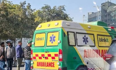 4 ನಿಮಿಷದಲ್ಲಿ ತಲುಪಿ ವೃದ್ಧೆಯ ಪ್ರಾಣ ಉಳಿಸಿದ ಬ್ಲಿಂಕಿಟ್ ಆಂಬ್ಯುಲೆನ್ಸ್