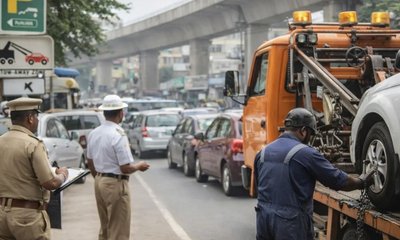ರಸ್ತೆ ಬದಿ ವಾಹನ ತೆರವು ಕಾರ್ಯಾಚರಣೆ ಆರಂಭಿಸಿದ ಜಿಬಿಎ