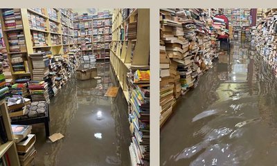 ಬೆಂಗಳೂರಿನಲ್ಲಿ 5,000ಕ್ಕೂ ಹೆಚ್ಚು ಪುಸ್ತಕ ನಾಶ