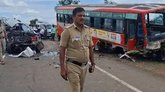 ಕೆಎಸ್‌ಆರ್‌ಟಿಸಿ ಬಸ್‌ಗೆ ಇನ್ನೋವಾ ಡಿಕ್ಕಿ; ಕಾರು ಚಾಲಕ ಸಾವು