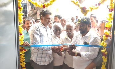 ಶುದ್ದ ಕುಡಿಯುವ ನೀರಿನ ಘಟಕ ಮತ್ತು ಹೈಮಾಸ್ಟ್ ದೀಪ ಉದ್ಘಾಟನೆ