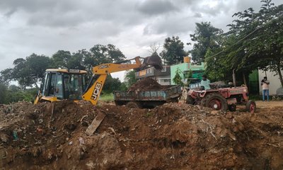 ಮುಚ್ಚಿ ಹೋಗಿರುವ ಪುರಾತನ ಕಲ್ಯಾಣಿ ಮರುಜೀವಕ್ಕೆ ಯತ್ನ