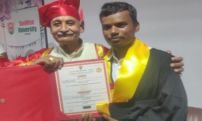 ಮಹಿಳಾ ಕಾಲೇಜಿನ ಇಂಗ್ಲಿಷ್ ಅಧ್ಯಾಪಕ ನರಸಿಂಹಮೂರ್ತಿಗೆ ಪಿ.ಎಚ್.ಡಿ ಪ್ರದಾನ