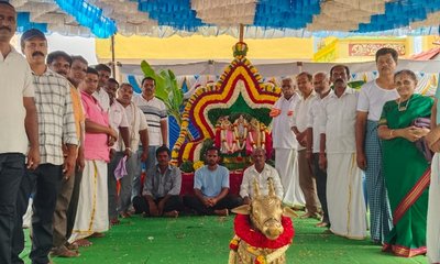 ಮೇಲೂರು ಗ್ರಾಮದಲ್ಲಿ ಶ್ರೀ ವೀರಭದ್ರಸ್ವಾಮಿ ದೇವಾಲಯದ ವಾರ್ಷಿಕೋತ್ಸವ