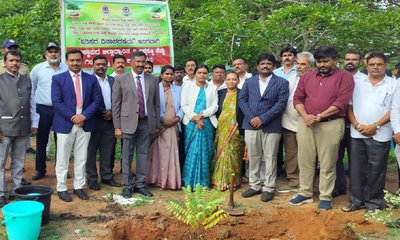 ಐದು ಲಕ್ಷ ಸಸಿಗಳನ್ನು ನೆಡುವ ಮಹತ್ವಾಕಾಂಕ್ಷಿ ಯೋಜನೆಗೆ ಚಾಲನೆ