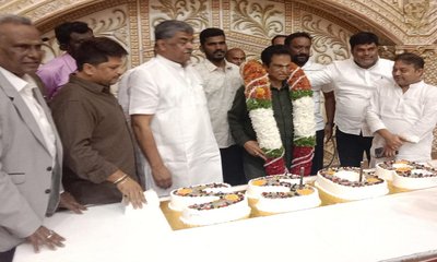 ಕಾಂಗ್ರೆಸ್ ಮುಖಂಡ ಬಿ.ಕೆ.ಹರಿಪ್ರಸಾದ್ ಸೇರಿದಂತೆ ನೂರಾರು ಮುಖಂಡರಿಂದ ಶುಭಾಶಯ