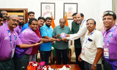 ಕ್ರೀಡಾಕೂಟದ ಮುಕ್ತಾಯ ಸಮಾರಂಭ: ಹೆಚ್.ಡಿ.ಕುಮಾರಸ್ವಾಮಿಗೆ ಆಹ್ವಾನ