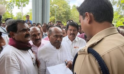 ಶಾಸಕ ಪ್ರದೀಪ್ ಈಶ್ವರ್ ವಿರುದ್ಧ ಎಫ್‌ಐಆರ್‌ಗೆ ಬಿಜೆಪಿ-ಜೆಡಿಎಸ್ ಒತ್ತಾಯ