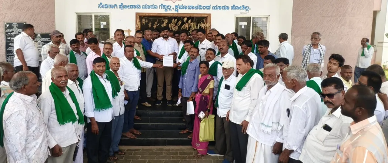 Gauribidanur News: ವಿವಿಧ ಬೇಡಿಕೆಗಳನ್ನು ಈಡೇರಿಸಲು ಒತ್ತಾಯಿಸಿ ಕರ್ನಾಟಕ ರಾಜ್ಯ ರೈತ ಸಂಘ ಮತ್ತು ಹಸಿರು ಸೇನೆ ತಾಲೂಕು ಶಾಖೆಯಿಂದ ಪ್ರತಿಭಟನೆ