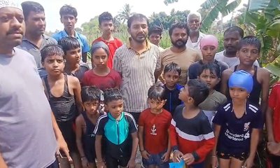 ಬೇಸಿಗೆ ಶಿಬಿರದಲ್ಲಿ ಮಕ್ಕಳಿಗೆ ಈಜು ತರಬೇತಿ