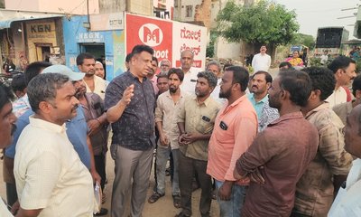 ಖಾಸಗಿ ಬಸ್ ಟರ್ಮಿನಲ್ ಪರಿಶೀಲನೆ ನಡೆಸಿದ ಸಚಿವ ಡಾ.ಎಂ.ಸಿ ಸುಧಾಕರ್
