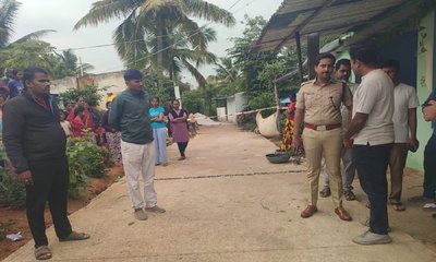 ಗಿಡಗಾನಹಳ್ಳಿ ಗ್ರಾಮದಲ್ಲಿ ಪತ್ನಿಯನ್ನು ಕೊಂದು ಗಂಡ ಪರಾರಿ