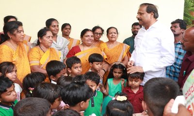 ನೂತನ ಅಂಗನವಾಡಿ ಕಟ್ಟಡದ ಲೋಕಾರ್ಪಣೆ