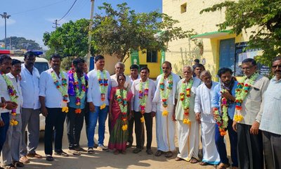 ಗುಡಿಬಂಡೆ ಟಿಎಪಿಸಿಎಂಎಸ್ ಅಧಿಕಾರ ಹಿಡಿದ ಎನ್‌ಡಿಎ ಕೂಟ