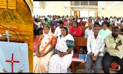 ಶ್ರದ್ಧಾಭಕ್ತಿಯಿಂದ ನೆರವೇರಿದ ಕ್ರಿಶ್ಚಿಯನ್ ಧರ್ಮದ ಶುಭ ಶುಕ್ರವಾರ ಆಚರಣೆ