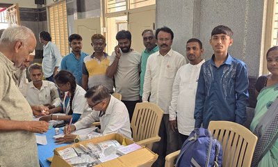 ಬೃಹತ್ ಉಚಿತ ಹೃದಯ ಆರೋಗ್ಯ ತಪಾಸಣಾ ಶಿಬಿರ ಯಶಸ್ವಿ