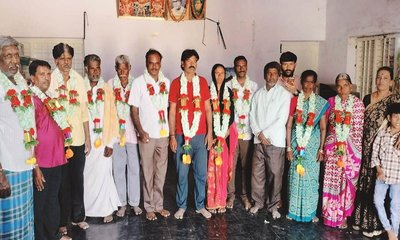 ಲಕ್ಷ್ಮೀಸಾಗರ ಹಾಲು ಉತ್ಪಾದಕರ ಸಹಕಾರ ಸಂಘದ ಅಧ್ಯಕ್ಷ-ಉಪಾಧ್ಯಕ್ಷರ ಆಯ್ಕೆ