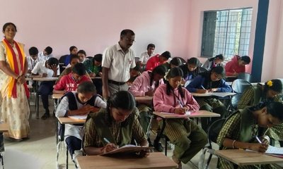 ಕಸಾಪದಿಂದ ತಾಲ್ಲೂಕು ಮಟ್ಟದ ರಸಪ್ರಶ್ನೆ ಲಿಖಿತ ಪರೀಕ್ಷೆ ಕಾರ್ಯಕ್ರಮ