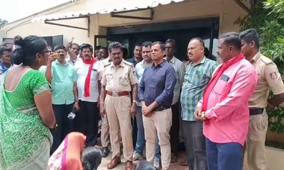 ಗಾರ್ಮೆಂಟ್ ಫ್ಯಾಕ್ಟರಿ ಕಾರ್ಮಿಕರಿಂದ ಪ್ರತಿಭಟನೆ