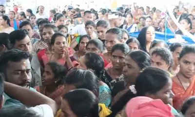 ಚೌದರಿ ಗಾರ್ಮೆಂಟ್ಸ್ ನಿರ್ವಾಹಕರ ವಿರುದ್ಧ ಮಹಿಳಾ ಕಾರ್ಮಿಕರು ಜಟಾಪಟಿ