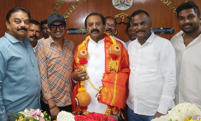 ಅಧಿಕಾರ ಸ್ವೀಕರಿಸಿದ ಮಾಜಿ ಶಾಸಕ ಎನ್ ಸಂಪಂಗಿ