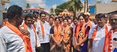 ಅದ್ದೂರಿ ಮೆರವಣಿಗೆಗೆ ಶಾಸಕ ಬಿ ಎನ್ ರವಿಕುಮಾರ್ ಚಾಲನೆ