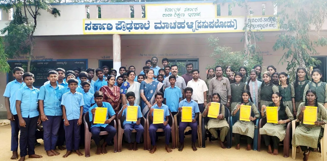 Gudibande News: ನೈಜ ಚುನಾವಣೆಯ ಅನುಭವ ಪಡೆದ ವಿದ್ಯಾರ್ಥಿಗಳು; ಪ್ರಜಾಪ್ರಭುತ್ವ ಮೌಲ್ಯಗಳ ಅರಿವು