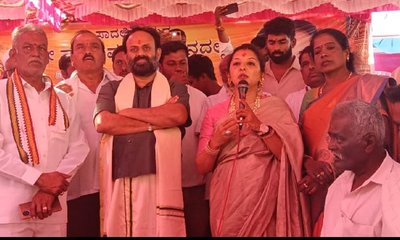 ಸಂಕಷ್ಟದಲ್ಲಿ ಬೆಂಬಲಿಸಿದ ಜನತೆಗೆ ಕೃತಜ್ಞತೆ ಸಲ್ಲಿಸಿದ ರಾಜೀವ್‌ಗೌಡರ ಪತ್ನಿ