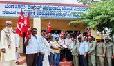 ವಿದ್ಯುತ್ ಖಾಸಗೀಕರಣ ವಿರೋಧಿಸಿ ಗುಡಿಬಂಡೆಯಲ್ಲಿ ರೈತ ಸಂಘದ ಪ್ರತಿಭಟನೆ