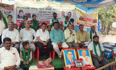 73ನೇ ದಿನದ ರೈತರ ಹೋರಾಟಕ್ಕೆ ಇಸ್ರೋ ನೌಕರರ ಸಾಥ್