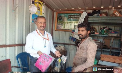 ಪ್ಲಾಸ್ಟಿಕ್ ಕವರ್ ಗಳ ಜಪ್ತಿ ಮಾಡಿದ ಗ್ರಾಮ ಪಂಚಾಯಿತಿ